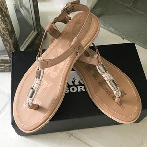 SOREL Ella T-Strap Sandal- NEW